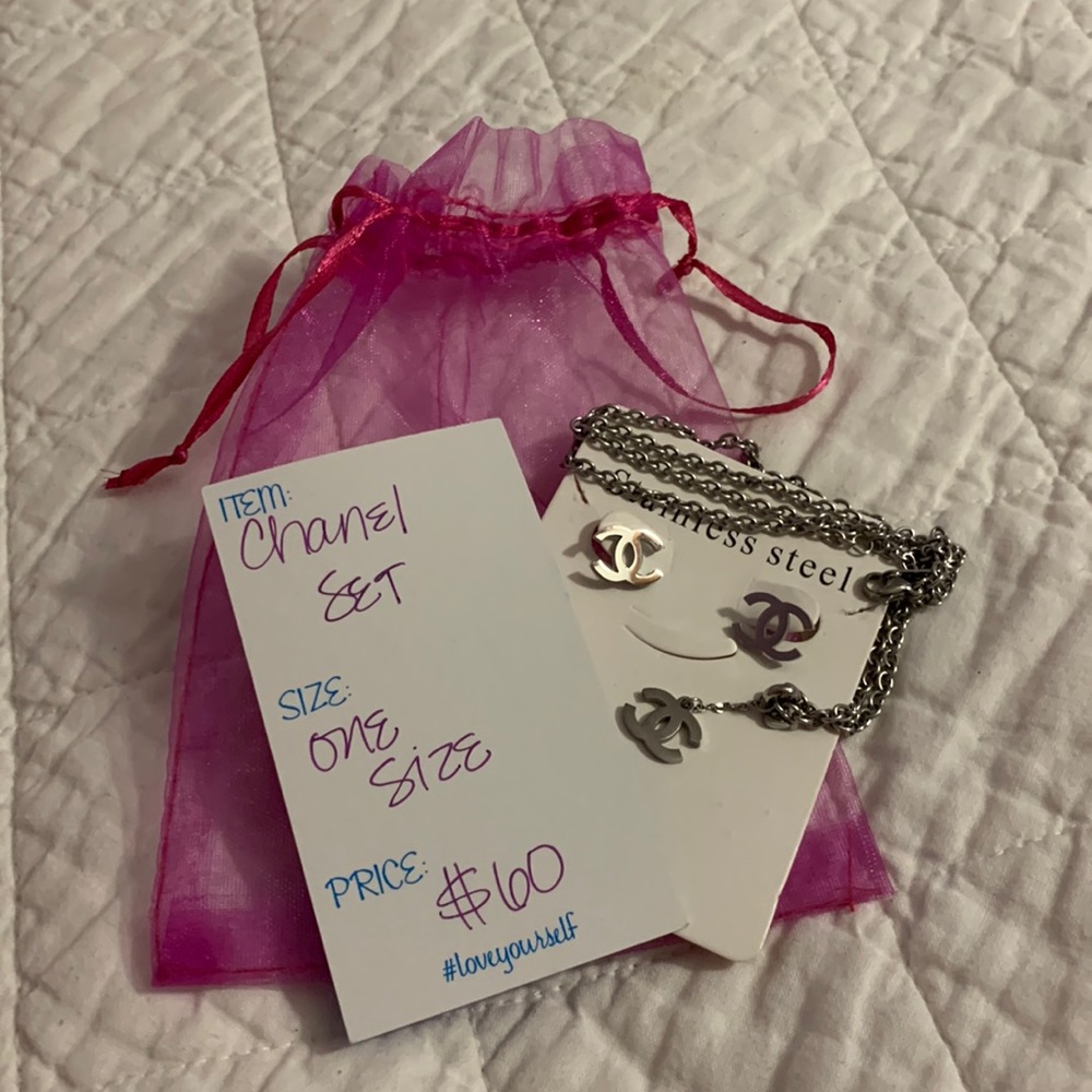 New Silver Jewelry set